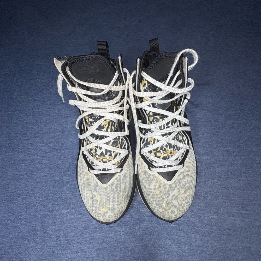 Nike LeBron 19 Black and White Patterned Men's Shoes